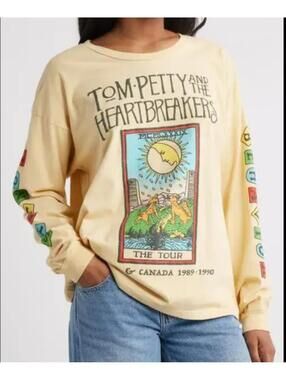 Daydreamer Tom Petty Strange Behavior Long Sleeve Tee (L)